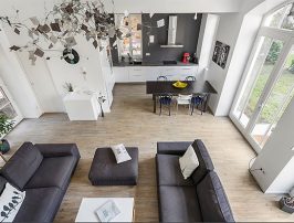 Comment placer la couleur dans un grand espace ?